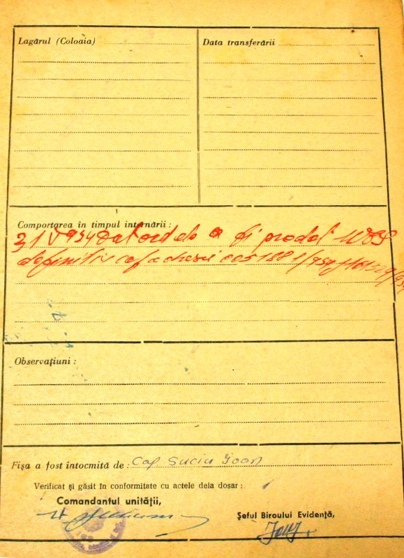 Preotul Dumitru Bârnovescu în temniţa comunistă 57902