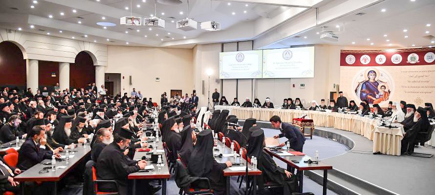 Ședința de închidere a lucrărilor Sfântului și Marelui Sinod 57707