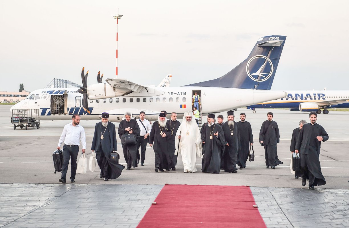 Delegația Bisericii noastre la Sfântul și Marele Sinod a sosit în ţară 57643
