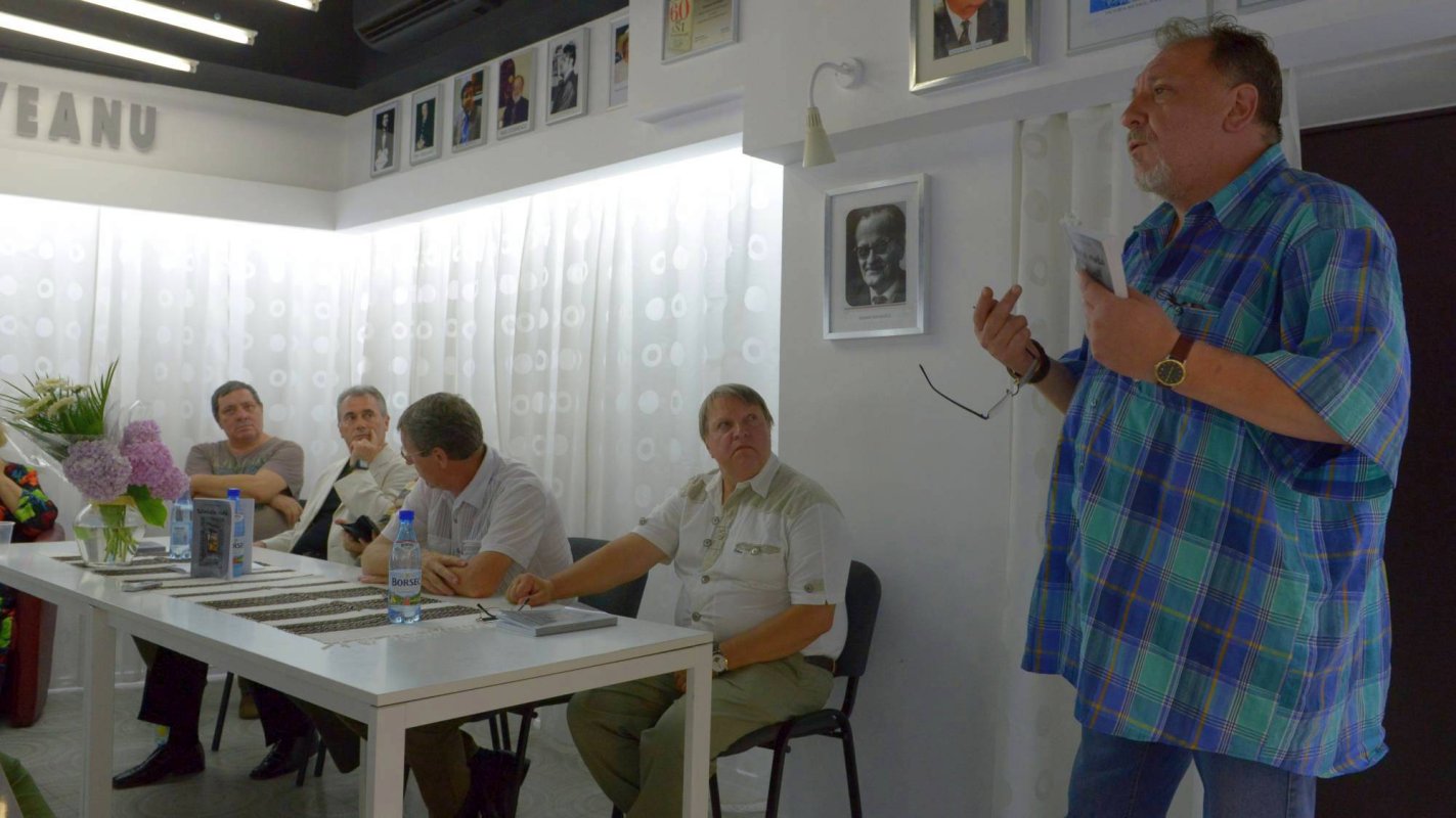 Dumitru Manolache  şi-a lansat un nou roman 57254