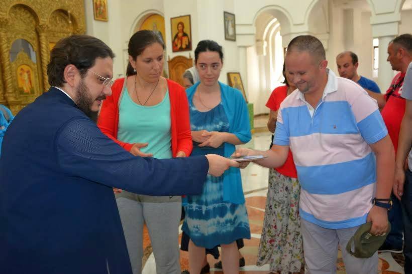 Pelerini din Muntenegru în Episcopia Caransebeșului 56450