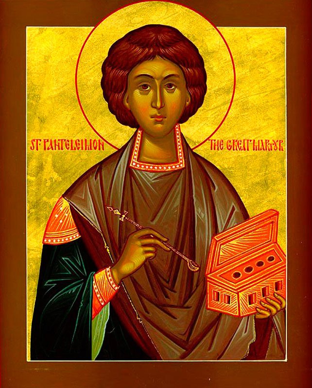 Sfântul Mare Mucenic şi Tămăduitor Pantelimon; Sfânta Cuvioasă Antuza 55962