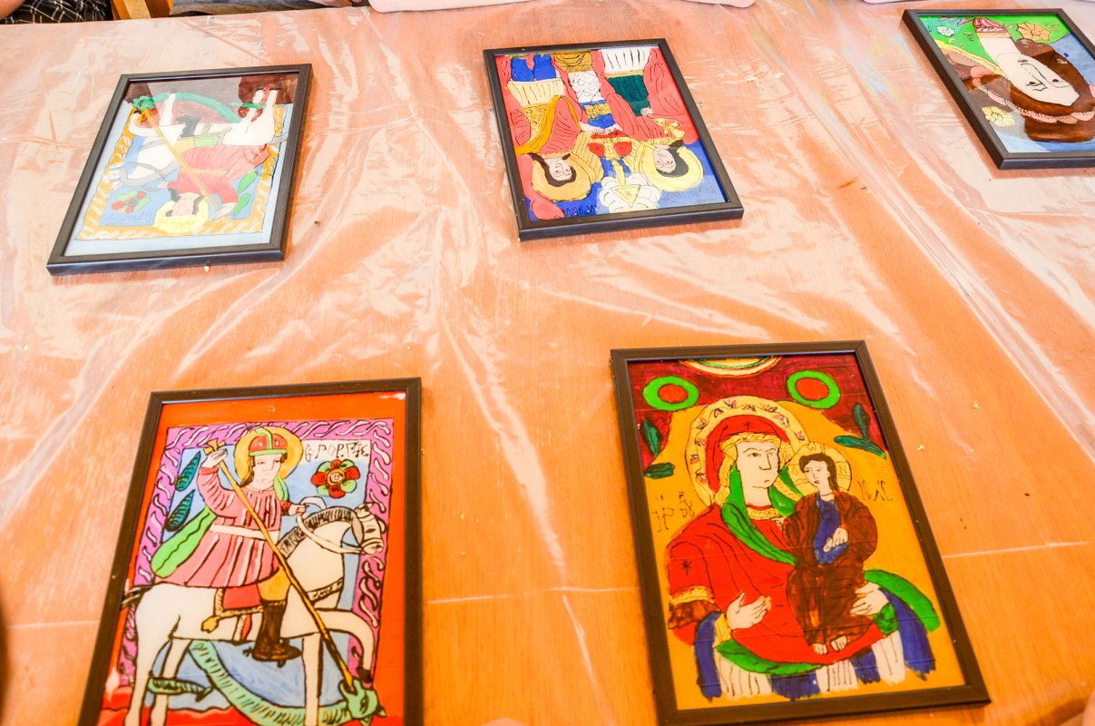 Tabăra de creaţie „Icoana în suflet de copil” a ajuns la final 55945