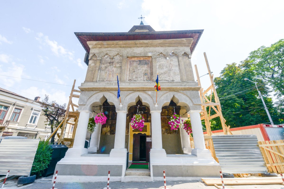 Lucrări de consolidare la Biserica cu Sfinți din Capitală 55515