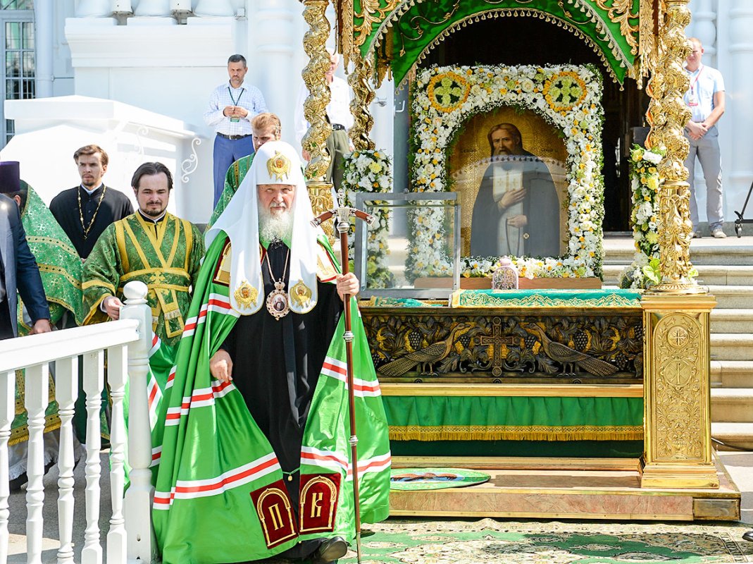 Piatră de temelie pentru biserica Mănăstirii Sarov 55454