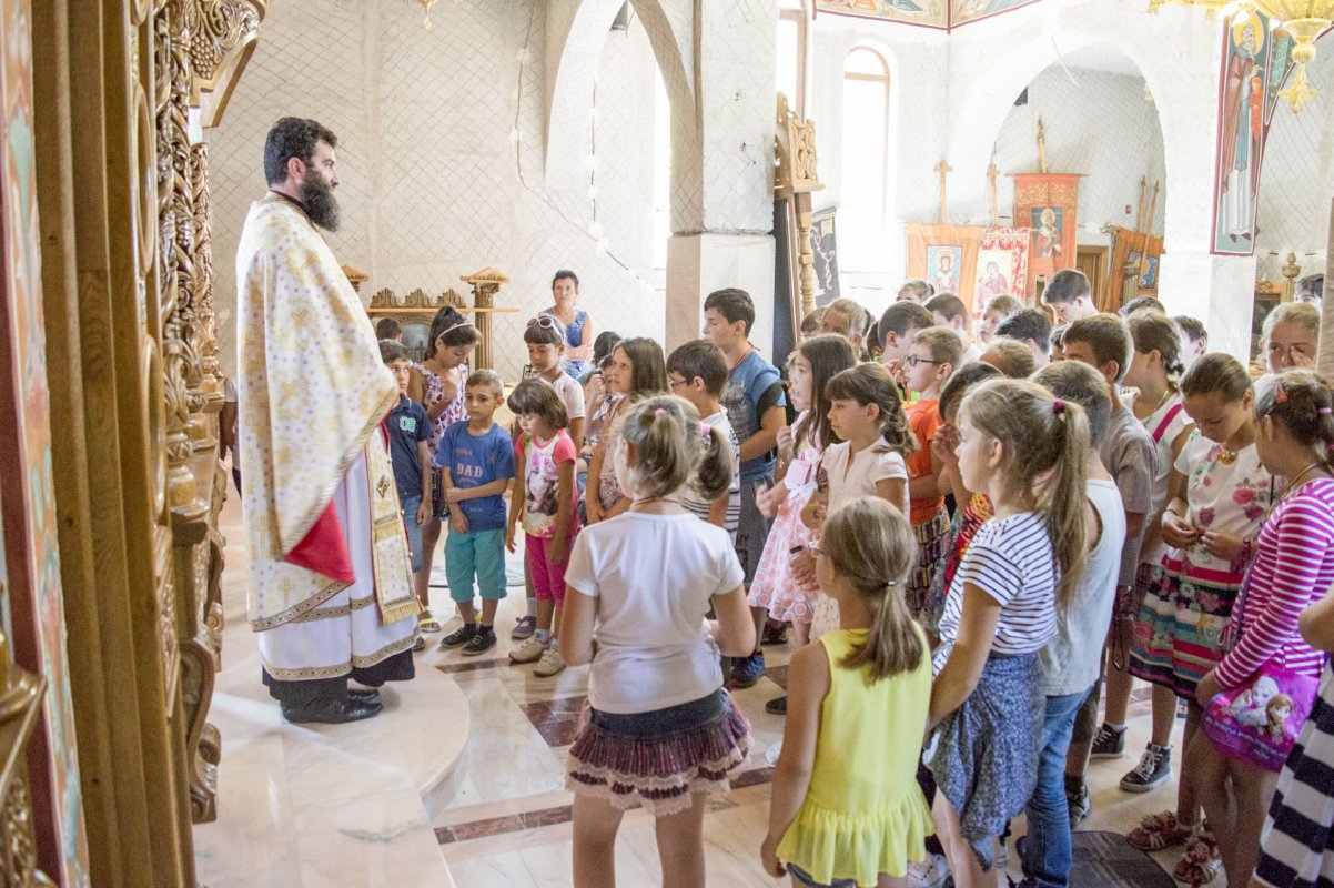 Tabăra de vară „Sfântul Apostol Andrei” a ajuns la final 55176