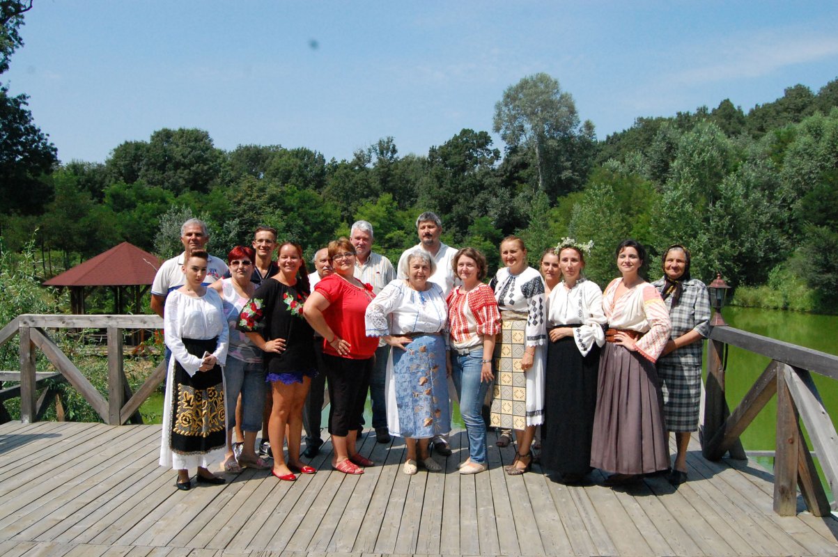 Șezătoarea „Banatul coase ie” la Muzeul Satului Bănățean 55036