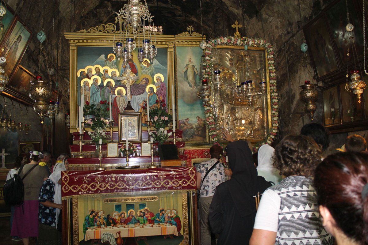 Emoții la Mormântul Maicii Domnului din Grădina Ghetsimani 54611