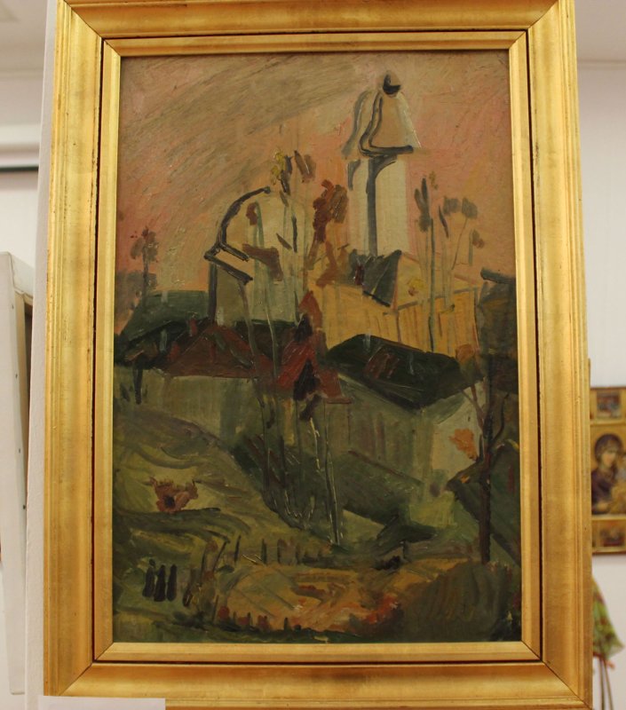 Tălmăciri plastice reunite în expoziţia „Coloanele cerului” 54638