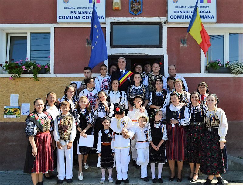 Sărbătoarea comunității din Comăna de Jos, Protopopiatul Rupea 53885