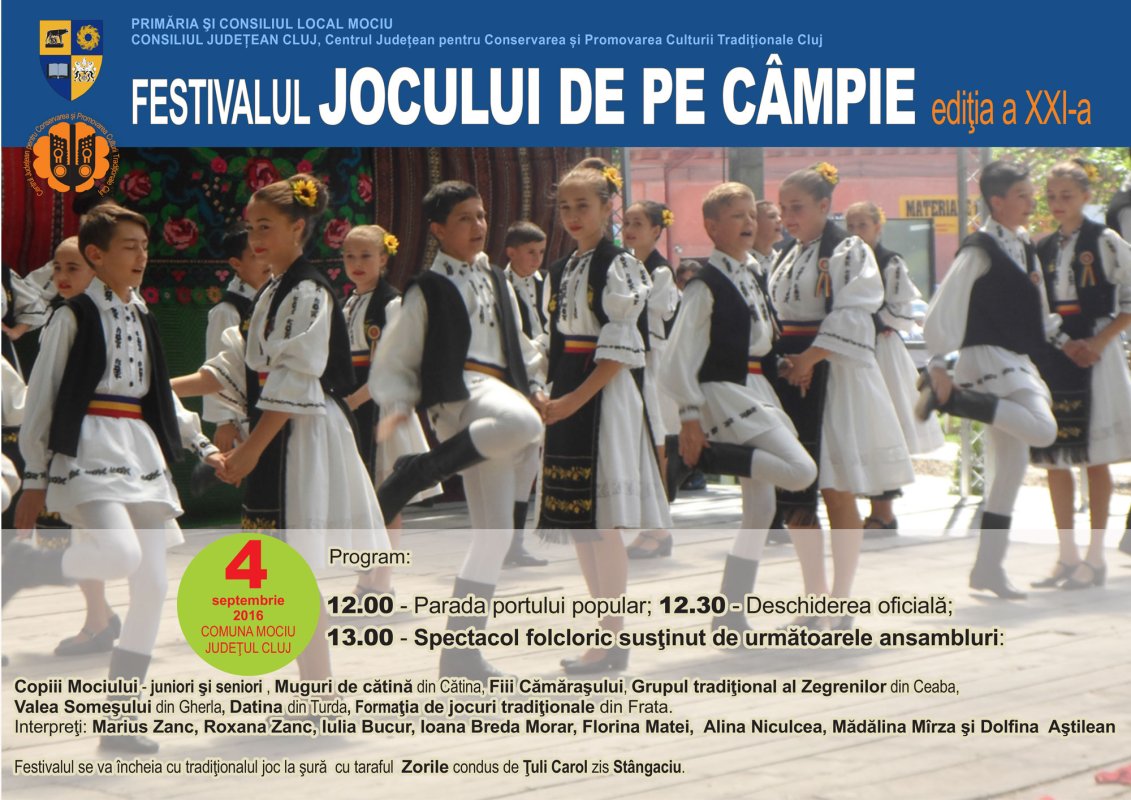 Manifestări culturale în comunele Florești, Feleacu și Mociu din județul Cluj 53754