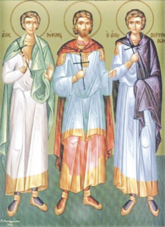 Sfinții Mucenici Trofim, Savatie şi Dorimedont 52809