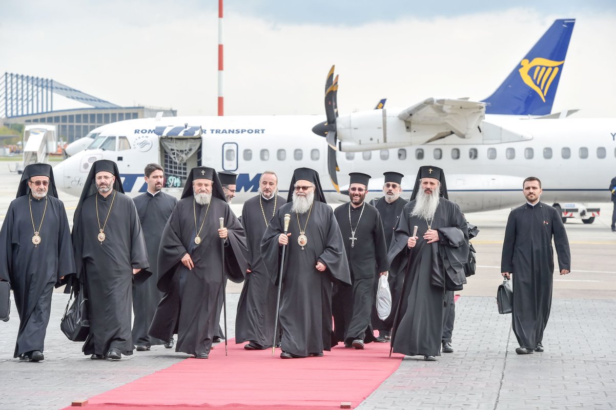 Primirea oficială a invitaţilor la Catedrala Patriarhală 52249