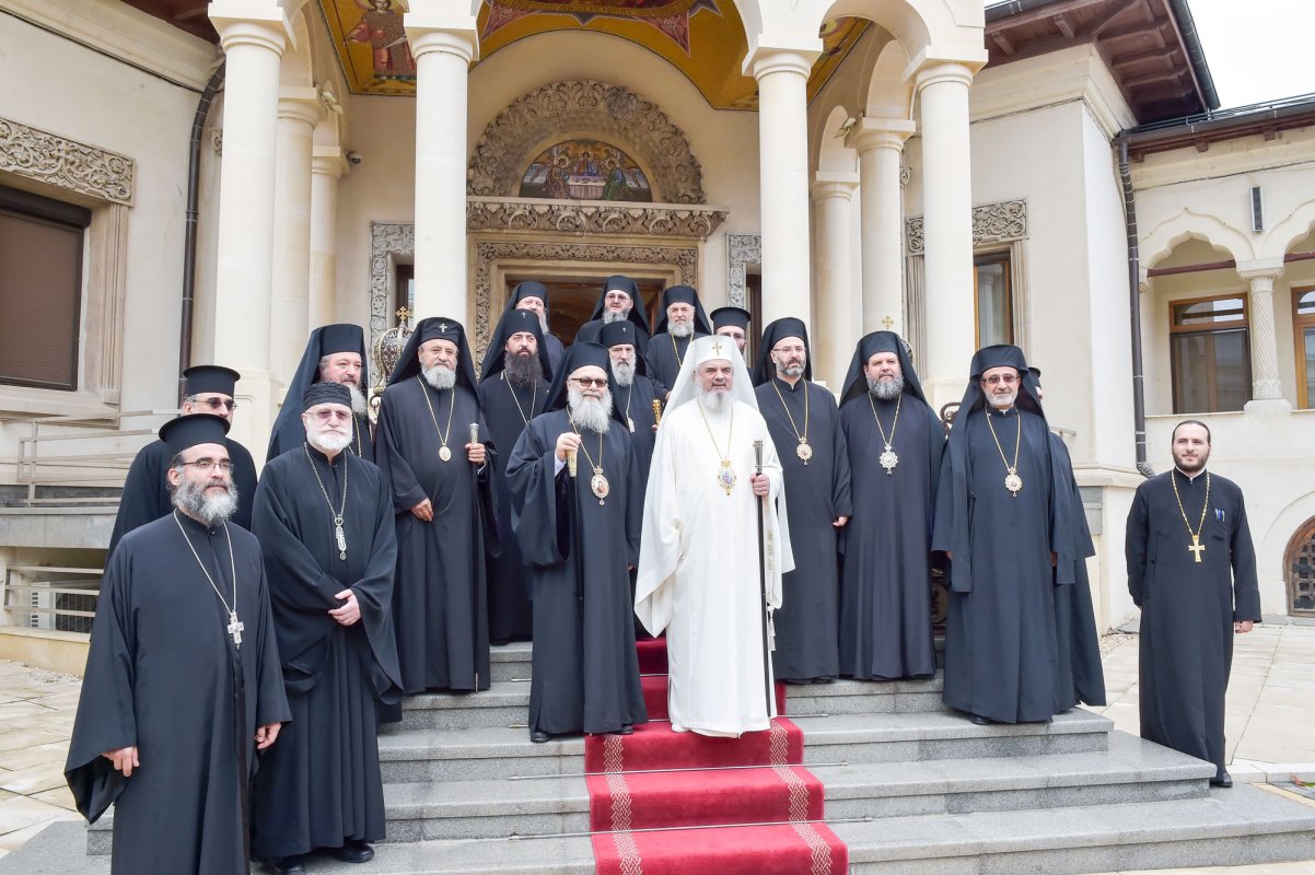 Primirea oficială a invitaţilor la Catedrala Patriarhală 52250