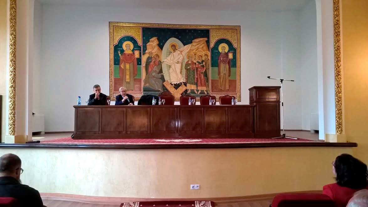 Profesorul Brock le-a vorbit teologilor craioveni 51324