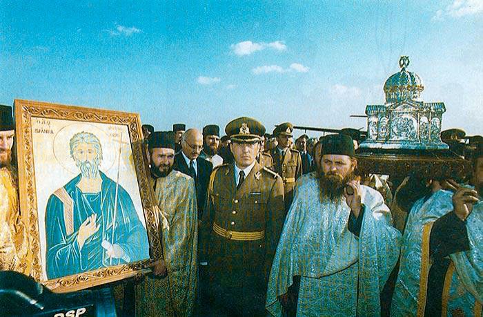 Două decenii de la venirea moaştelor Sfântului Apostol Andrei la Iaşi 51228