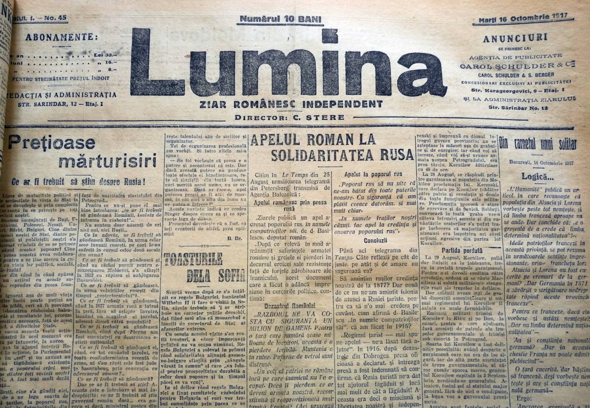 În „Lumina” publicațiilor ultimelor două veacuri 51028