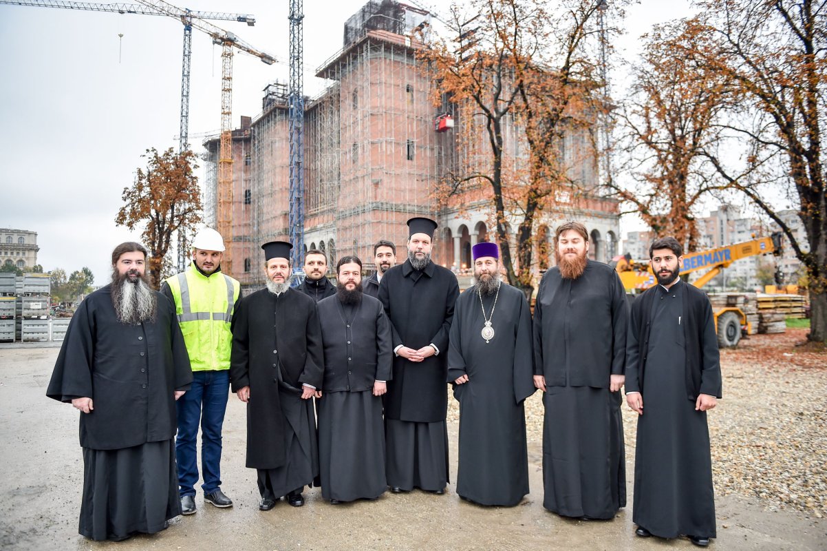 Oaspeți de seamă la șantierul Catedralei Mântuirii Neamului 50286