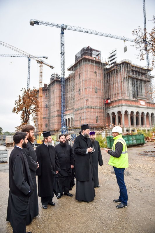 Oaspeți de seamă la șantierul Catedralei Mântuirii Neamului 50288