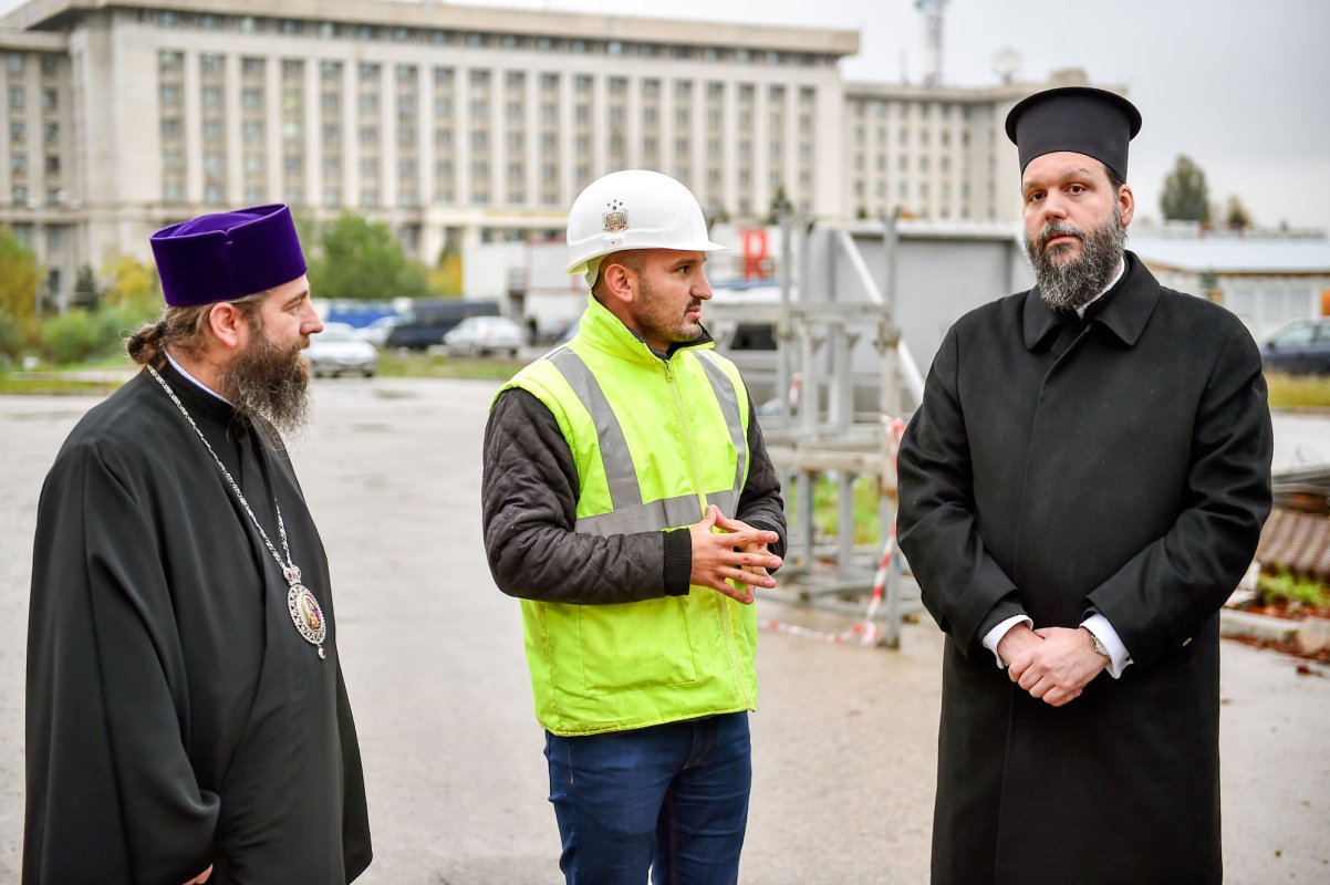 Oaspeți de seamă la șantierul Catedralei Mântuirii Neamului 50289