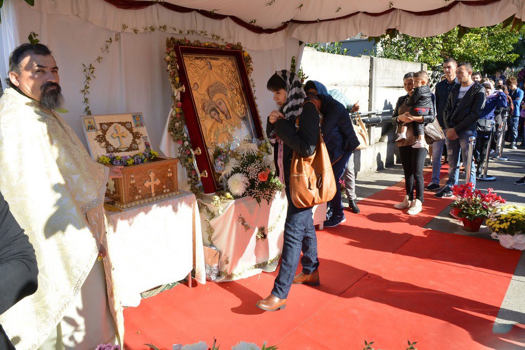 Maica Domnului, cinstită de românii din Italia 50021