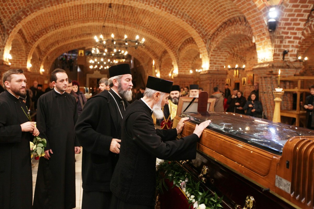 Priveghere la căpătâiul IPS Arhiepiscop Justinian, la Catedrala episcopală 49876