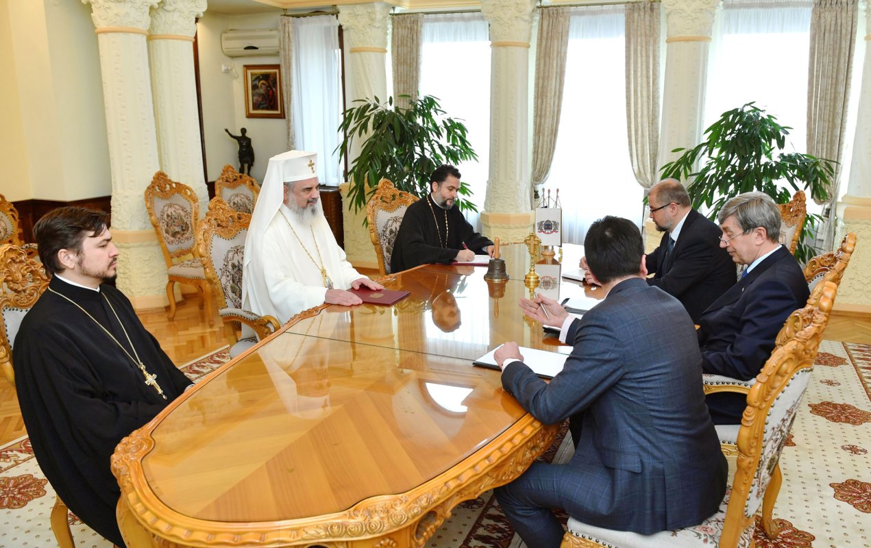 Ambasadorul Federaţiei Ruse, în vizită de prezentare la Patriarhia Română 48687