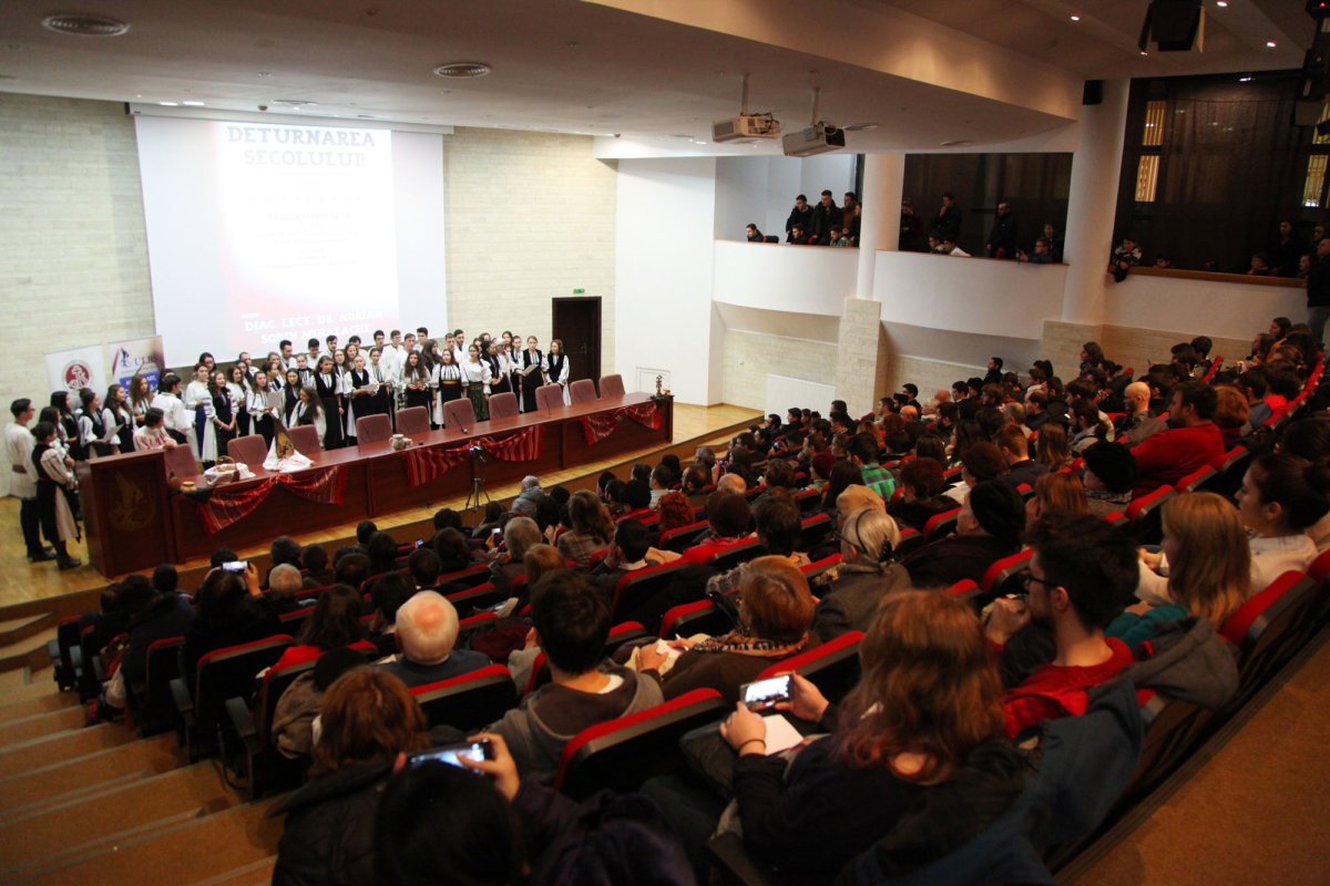 Diaconul Sorin Mihalache a conferențiat la Sibiu 48584