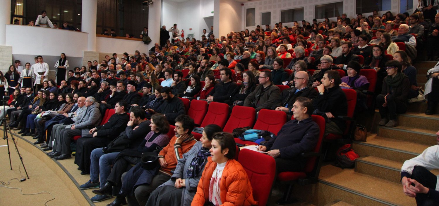 Diaconul Sorin Mihalache a conferențiat la Sibiu 48585