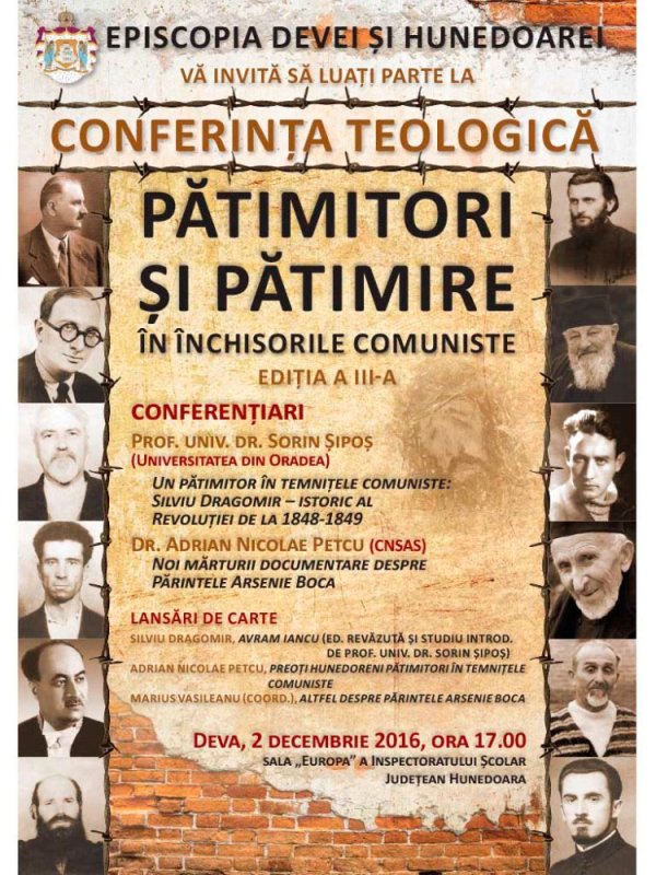 Conferinţă despre închisorile comuniste, la Deva 48529