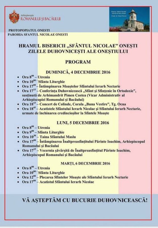 Săptămână duhovnicească în Protopopiatul Oneşti 48175