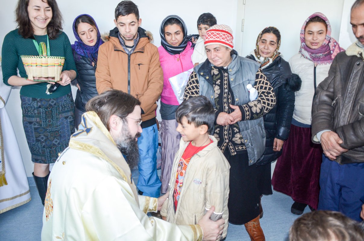 Vizită arhierească la Centrul social pentru imigranți din Uppsala 48075