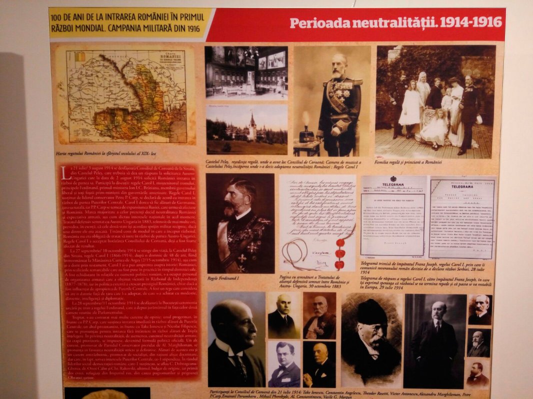 Expoziție la 100 de ani de la intrarea României în Primul  Război Mondial, la Timișoara 47846
