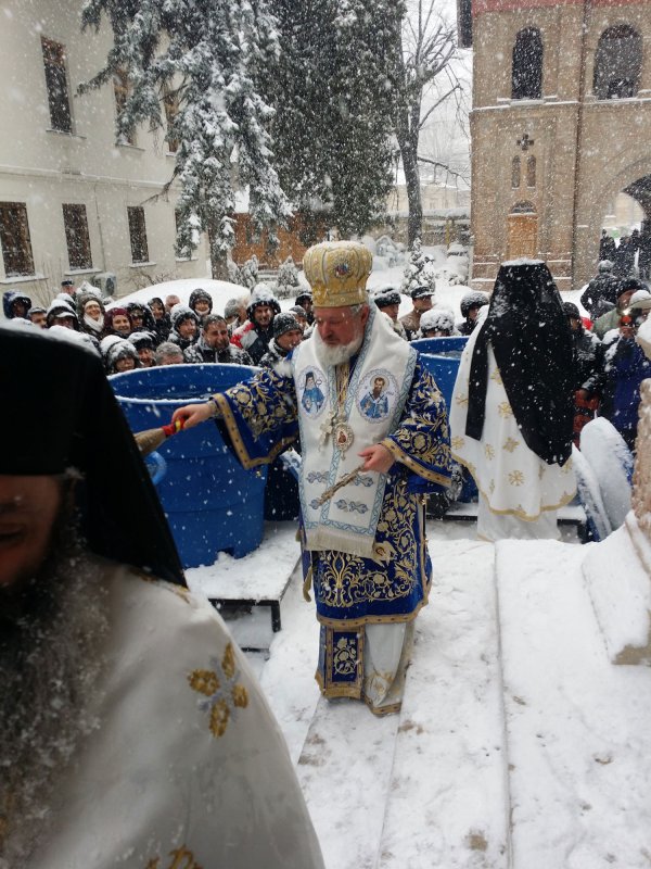 Boboteaza, sărbătorită la Mănăstirea Antim 46556