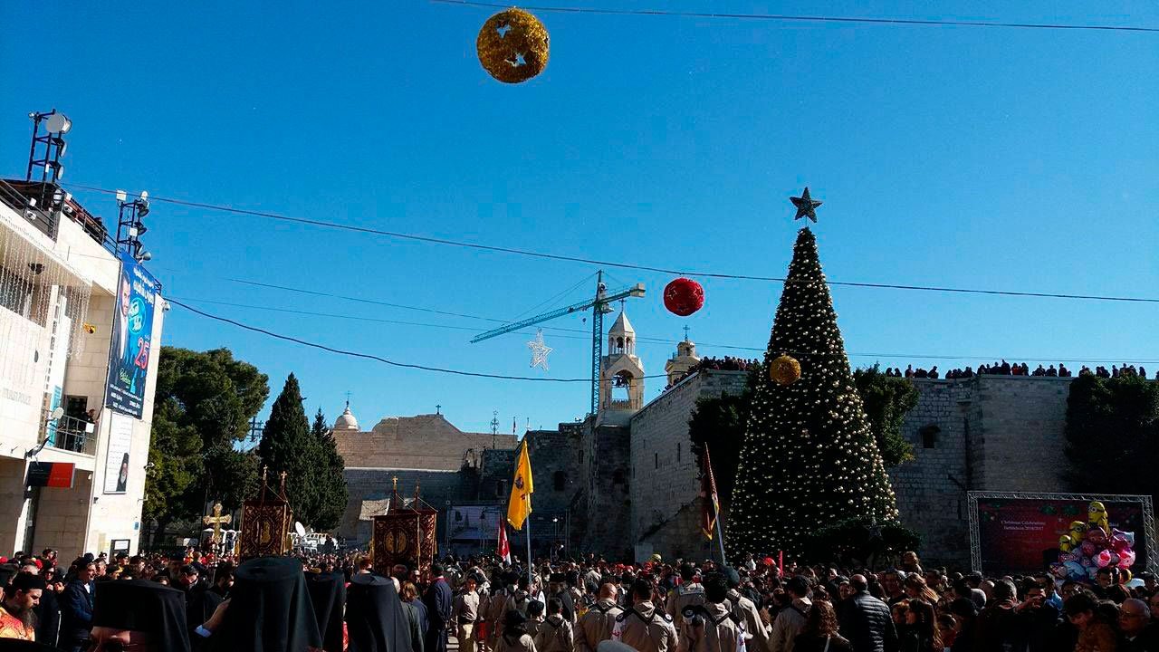 Praznicul Naşterii Domnului sărbătorit la Betleem 46443