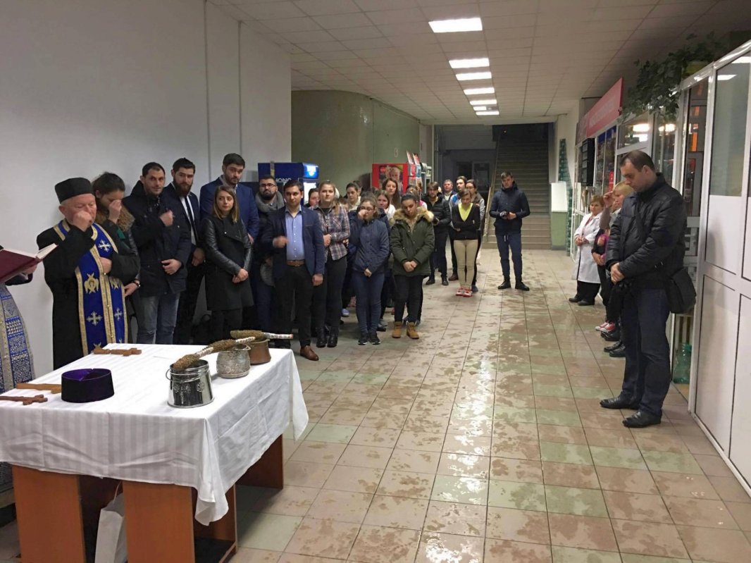 Binecuvântarea căminelor din Campusul „Tudor Vladimirescu“ 46142