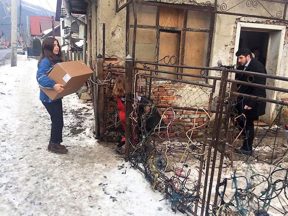 Filantropie la Moieciu de Jos, Bran-Zărnești 46158