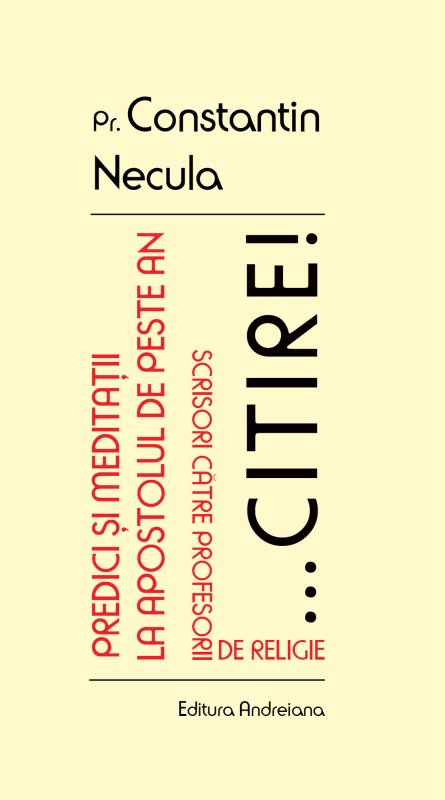 Volum cu meditații și mărturisiri ale părintelui Constantin Necula 46102