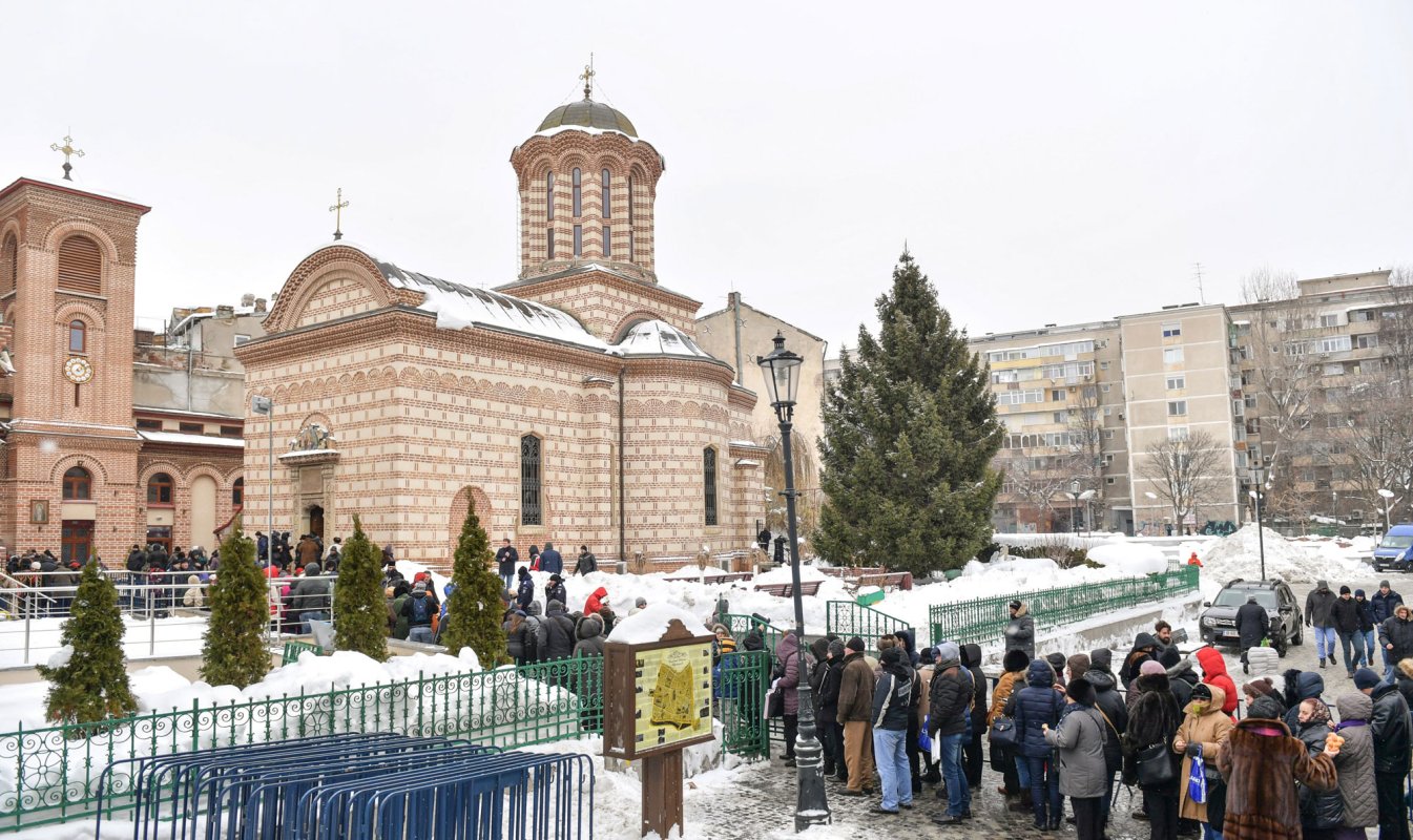 Sfântul Antonie cel Mare, prăznuit în centrul Capitalei 46012