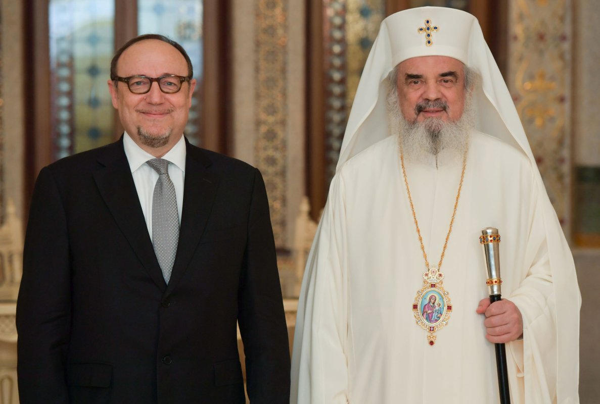 Ambasadorul Republicii Croația la București, în vizită la Patriarhia Română 45964