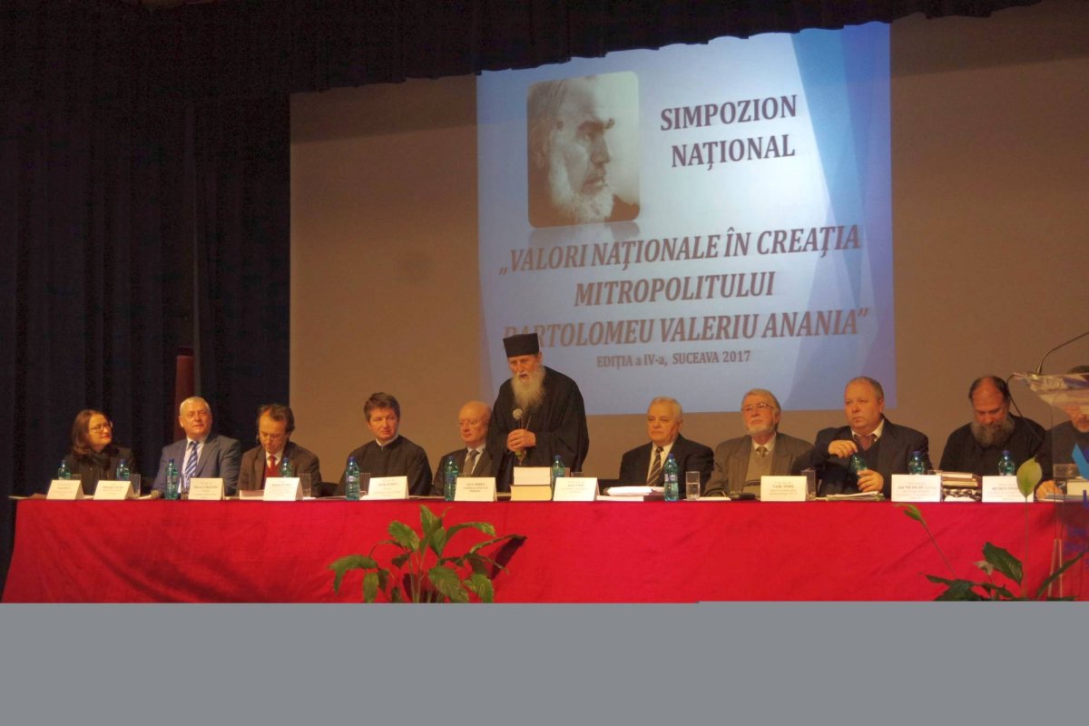 „Valori naţionale în creaţia Mitropolitului Bartolomeu Anania“ 45730