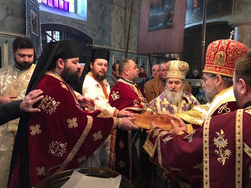 Sfântul Ierarh Sava al Serbiei sărbătorit la Biserica sârbească din Arad 45463