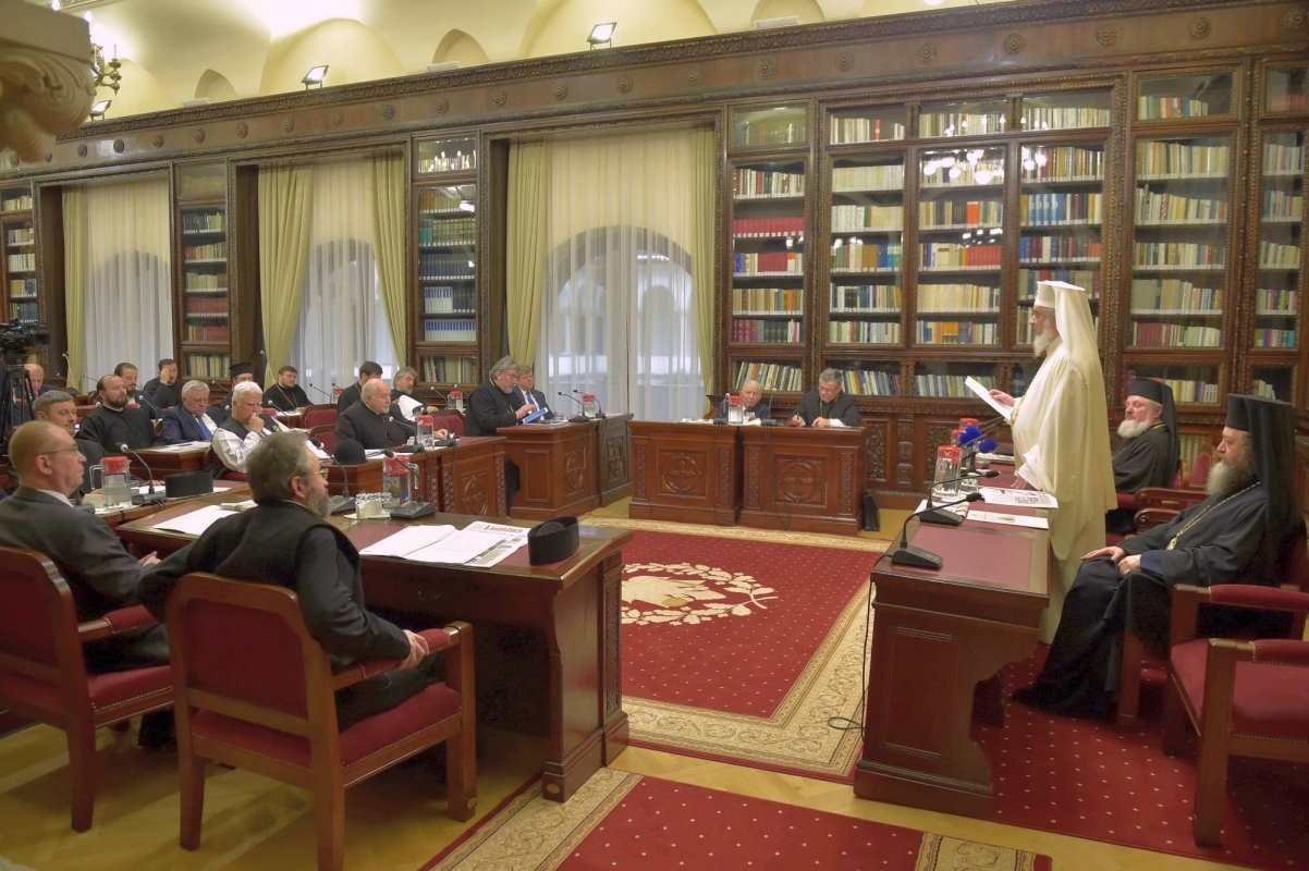 Ședința de lucru a Consiliului Național Bisericesc 44962