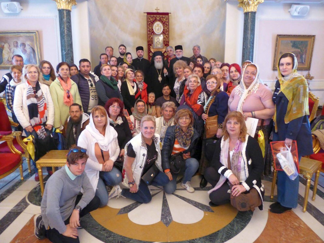 Pelerini bucureşteni  la Locurile Sfinte 44871