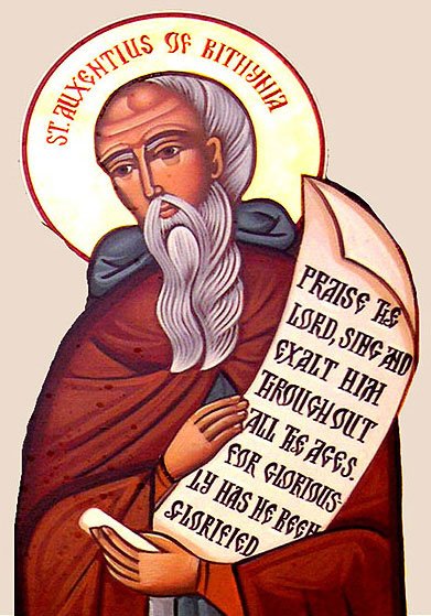 Sf. Cuv. Auxentie, Maron şi Avraam 44646