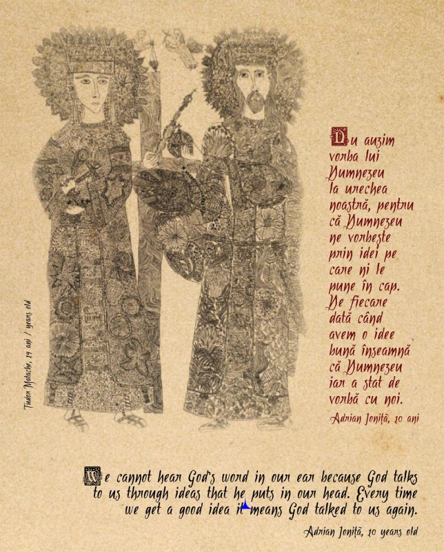 Icoane pe sticlă, vers și bucurie de copil 44551