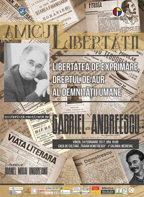 Conferință pe tema libertății de exprimare 44038