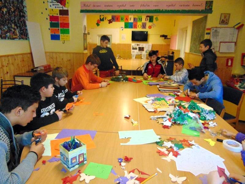 Pregătiri pentru primăvară la Centrul de zi din Războieni, Alba 44031