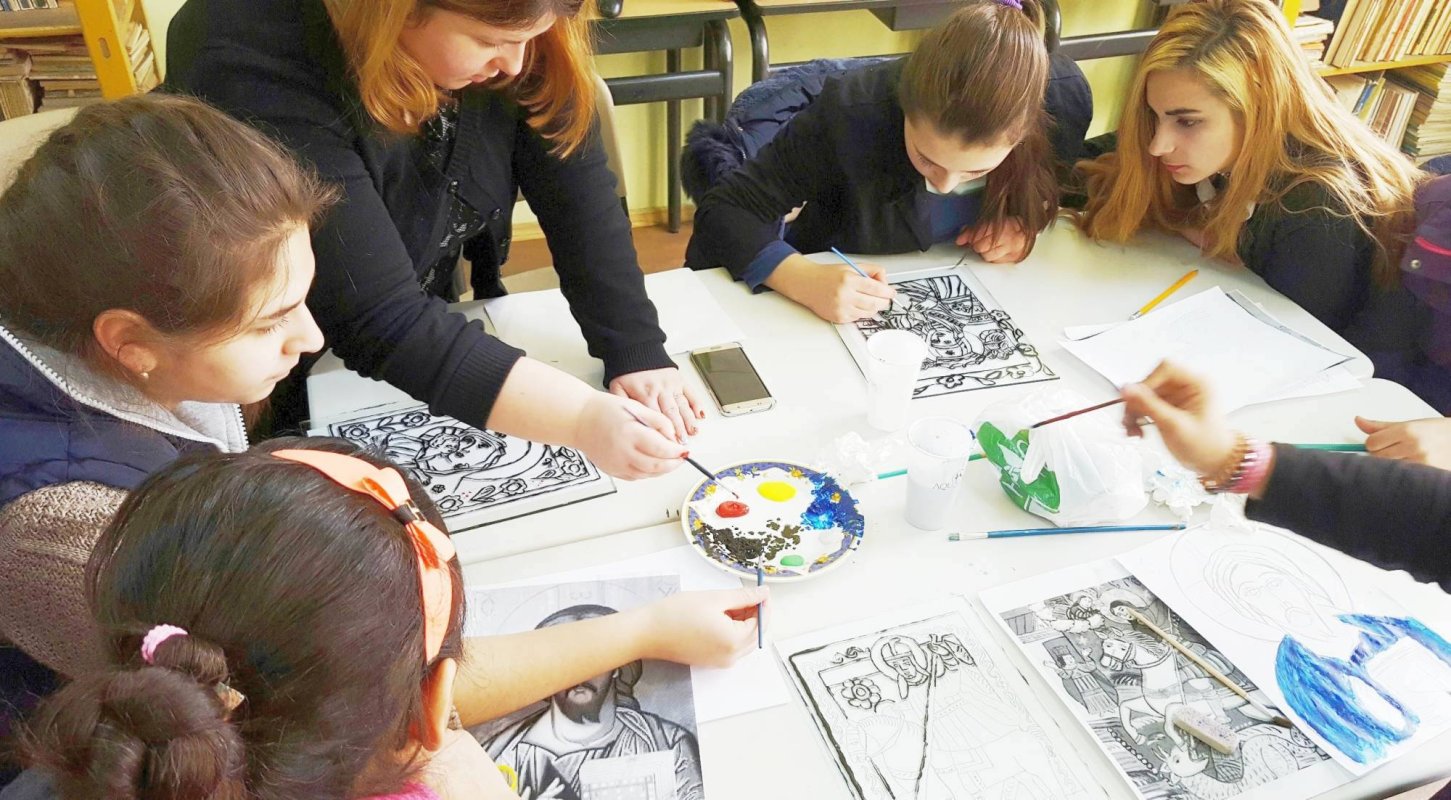 Activități catehetice și atelier de icoane la Noiștat, județul Sibiu 43816