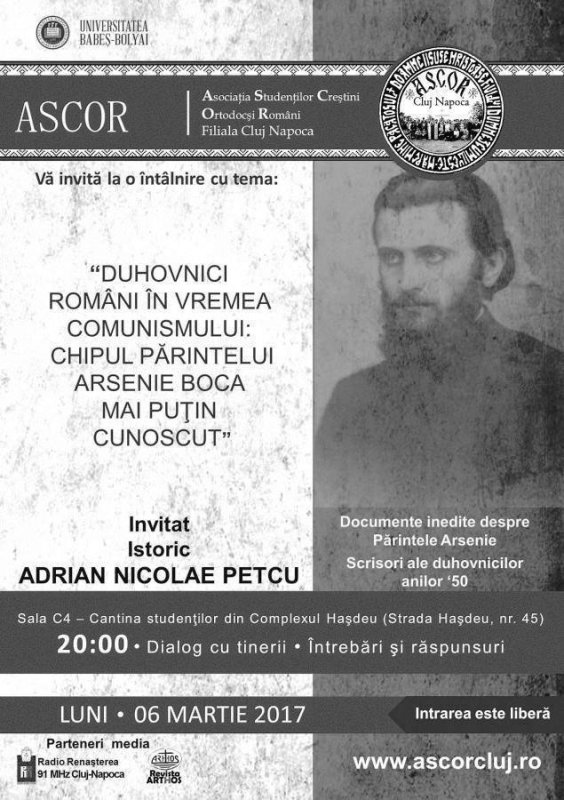 Biserica Română în arhivele Securităţii, la ASCOR Cluj   43556